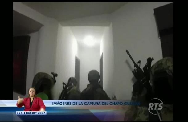 Autoridades mexicanas revelan imágenes de la captura de Joaquín ‘Chapo’ Guzmán